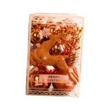 Maxbell Christmas Ball Ornaments Christmas Decorative Ball for Bedroom Party Holiday Rose Aureate