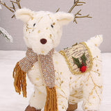 Maxbell Elk Ornament Hotel Shopping Mall Window Party Decor Collectibles 33cm