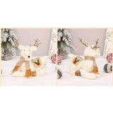 Maxbell Elk Ornament Hotel Shopping Mall Window Party Decor Collectibles 33cm