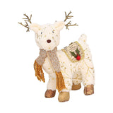 Maxbell Elk Ornament Hotel Shopping Mall Window Party Decor Collectibles 33cm