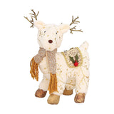 Maxbell Elk Ornament Hotel Shopping Mall Window Party Decor Collectibles 33cm