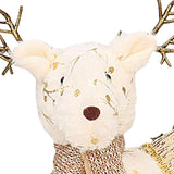 Maxbell Elk Ornament Hotel Shopping Mall Window Party Decor Collectibles 33cm