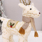 Maxbell Elk Ornament Hotel Shopping Mall Window Party Decor Collectibles 45cm