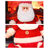 Maxbell Cute Christmas Doll Sitting Figurines Toys for Party Holiday Celebration Santa Claus