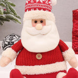 Maxbell Cute Christmas Doll Sitting Figurines Toys for Party Holiday Celebration Santa Claus