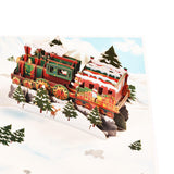 Maxbell Christmas Greeting Card Popup Card with Envelope for Festival Party Decor