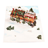 Maxbell Christmas Greeting Card Popup Card with Envelope for Festival Party Decor
