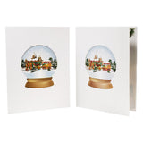 Maxbell Christmas Greeting Card Popup Card with Envelope for Festival Party Decor