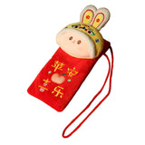 Maxbell Red Pocket Lucky Money Pockets Women Purse Red Pocket for New Year Travel Yellow