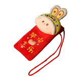 Maxbell Red Pocket Lucky Money Pockets Women Purse Red Pocket for New Year Travel Yellow