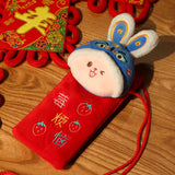 Maxbell Red Pocket Lucky Money Pockets Women Purse Red Pocket for New Year Travel Blue
