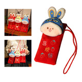 Maxbell Red Pocket Lucky Money Pockets Women Purse Red Pocket for New Year Travel Blue