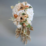 Maxbell Romantic Wedding Bridal Bouquet for Bridal Shower Valentine'S Day Party