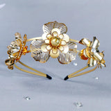Maxbell Elegant Bridal Headband Women Hairband for Wedding Anniversaries Engagement