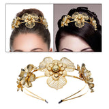 Maxbell Elegant Bridal Headband Women Hairband for Wedding Anniversaries Engagement