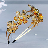 Maxbell Elegant Bridal Headband Women Hairband for Wedding Anniversaries Engagement