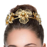 Maxbell Elegant Bridal Headband Women Hairband for Wedding Anniversaries Engagement