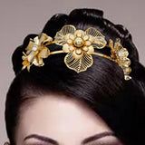 Maxbell Elegant Bridal Headband Women Hairband for Wedding Anniversaries Engagement