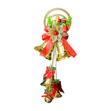 Maxbell Christmas Bell Ornaments Pendant Wind Chimes Crafts for Indoor Outdoor Style A