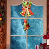 Maxbell Christmas Bell Ornaments Pendant Wind Chimes Crafts for Indoor Outdoor Style A