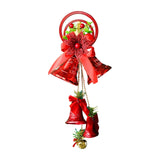 Maxbell Christmas Bell Ornaments Pendant Wind Chimes Crafts for Indoor Outdoor Style B