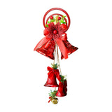 Maxbell Christmas Bell Ornaments Pendant Wind Chimes Crafts for Indoor Outdoor Style B