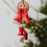 Maxbell Christmas Bell Ornaments Pendant Wind Chimes Crafts for Indoor Outdoor Style B