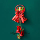 Maxbell Christmas Bell Ornaments Pendant Wind Chimes Crafts for Indoor Outdoor Style B