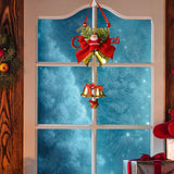 Maxbell Christmas Bell Ornaments Pendant Wind Chimes Crafts for Indoor Outdoor Style E