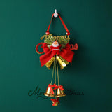 Maxbell Christmas Bell Ornaments Pendant Wind Chimes Crafts for Indoor Outdoor Style E