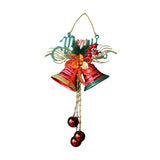 Maxbell Christmas Bell Ornaments Party Supplies Bowknot for Outdoor Indoor Window Style B