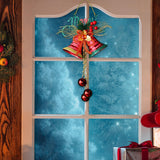 Maxbell Christmas Bell Ornaments Party Supplies Bowknot for Outdoor Indoor Window Style B