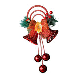 Maxbell Christmas Bell Ornaments Party Supplies Bowknot for Outdoor Indoor Window Style D