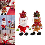 Maxbell Bottle Cover Bottle Holder Protective Sleeve for Christmas Indoor Party Santa Claus
