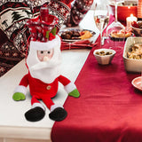 Maxbell Bottle Cover Bottle Holder Protective Sleeve for Christmas Indoor Party Santa Claus