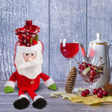 Maxbell Bottle Cover Bottle Holder Protective Sleeve for Christmas Indoor Party Santa Claus