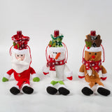 Maxbell Bottle Cover Bottle Holder Protective Sleeve for Christmas Indoor Party Santa Claus