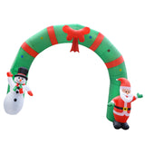 Maxbell 210cm Inflatable Christmas Arch US Adapter Blow for Holiday Children Gifts