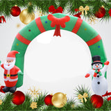 Maxbell 210cm Inflatable Christmas Arch US Adapter Blow for Holiday Children Gifts