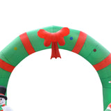 Maxbell 210cm Inflatable Christmas Arch US Adapter Blow for Holiday Children Gifts