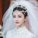 Maxbell Wedding Headband Tiara Headwear Headpiece for Birthday Bridesmaid Bride Style A