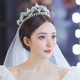 Maxbell Wedding Headband Tiara Headwear Headpiece for Birthday Bridesmaid Bride Style A