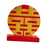 Maxbell Tradition Chinese Red Happy Wedding Party Supplies Table Ornament Creative