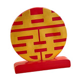 Maxbell Tradition Chinese Red Happy Wedding Party Supplies Table Ornament Creative