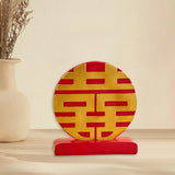 Maxbell Tradition Chinese Red Happy Wedding Party Supplies Table Ornament Creative