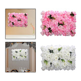 Maxbell Flower Panels silk Floral Backdrop for Wedding Stage Pink