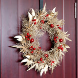 Maxbell Farmhouse Door Wreath Centerpiece Handmade Unique for Party Decoration
