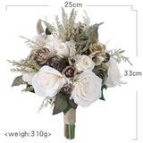 Maxbell Bridal Bouquets Bridal Holding Wedding Bouquet for Engagement Decoration