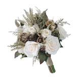 Maxbell Bridal Bouquets Bridal Holding Wedding Bouquet for Engagement Decoration