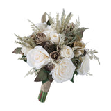 Maxbell Bridal Bouquets Bridal Holding Wedding Bouquet for Engagement Decoration